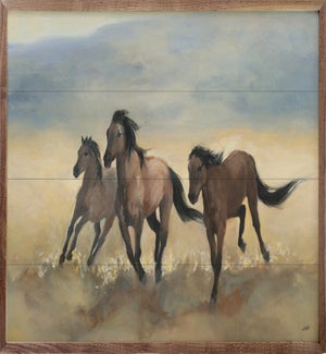 Wild Mustangs By Julia Purinton